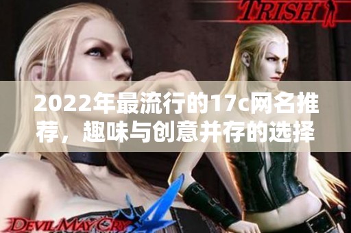 2022年最流行的17c网名推荐，趣味与创意并存的选择