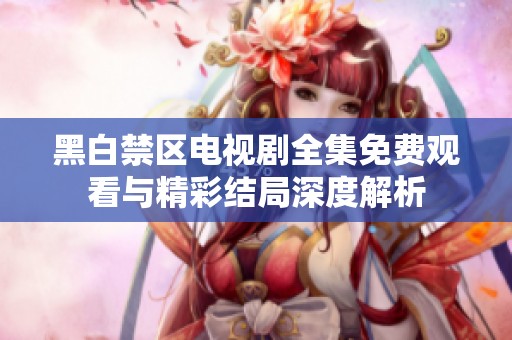 黑白禁区电视剧全集免费观看与精彩结局深度解析