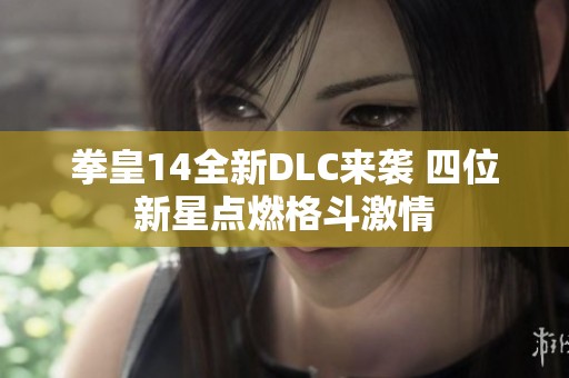 拳皇14全新DLC来袭 四位新星点燃格斗激情