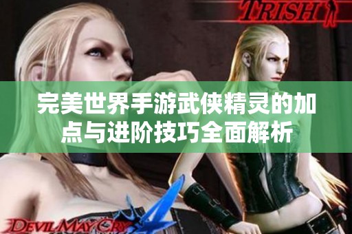 完美世界手游武侠精灵的加点与进阶技巧全面解析