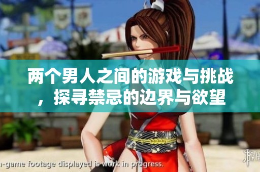 两个男人之间的游戏与挑战，探寻禁忌的边界与欲望