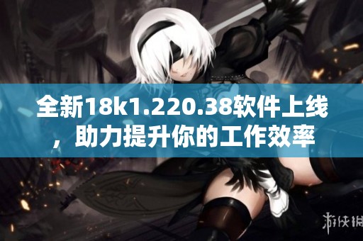 全新18k1.220.38软件上线，助力提升你的工作效率