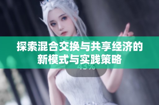 探索混合交换与共享经济的新模式与实践策略