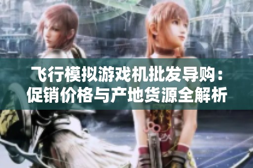 飞行模拟游戏机批发导购：促销价格与产地货源全解析