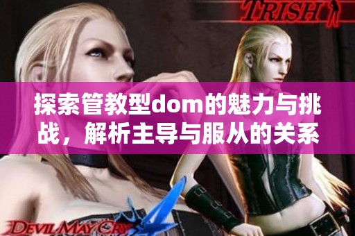 探索管教型dom的魅力与挑战，解析主导与服从的关系