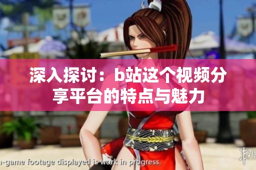 深入探讨：b站这个视频分享平台的特点与魅力