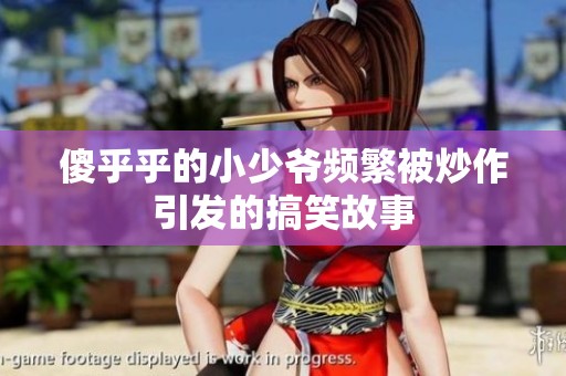 傻乎乎的小少爷频繁被炒作引发的搞笑故事