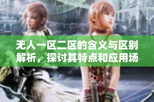 无人一区二区的含义与区别解析，探讨其特点和应用场景