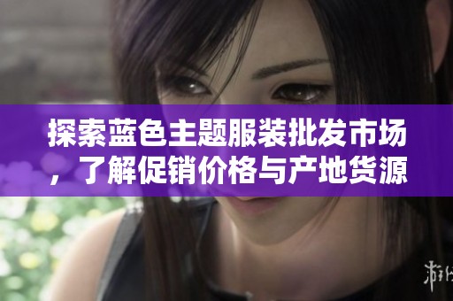 探索蓝色主题服装批发市场，了解促销价格与产地货源的全面信息