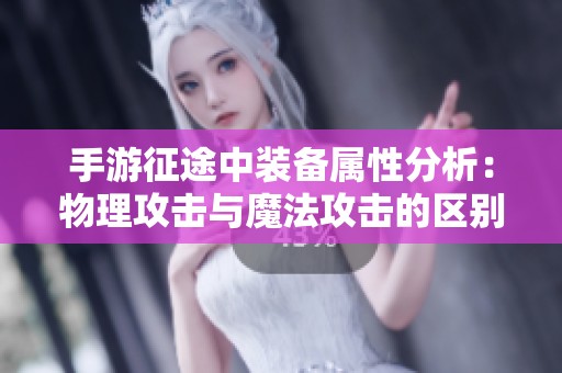 手游征途中装备属性分析：物理攻击与魔法攻击的区别详解与玩法攻略