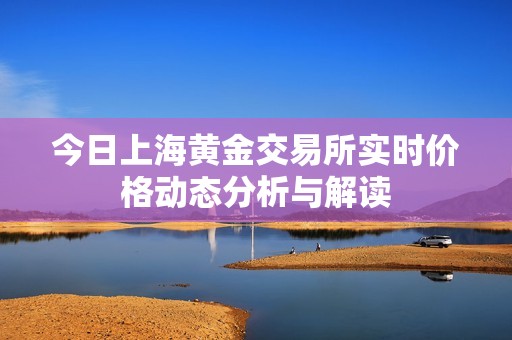 今日上海黄金交易所实时价格动态分析与解读