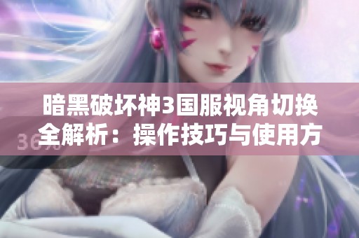 暗黑破坏神3国服视角切换全解析：操作技巧与使用方法详解